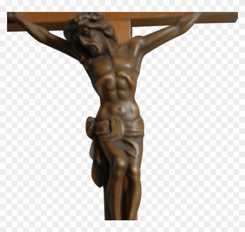 19 Crucifix Svg Transparent Download Wooden Cross Huge - Jesus Cross Transparent Background Clipart