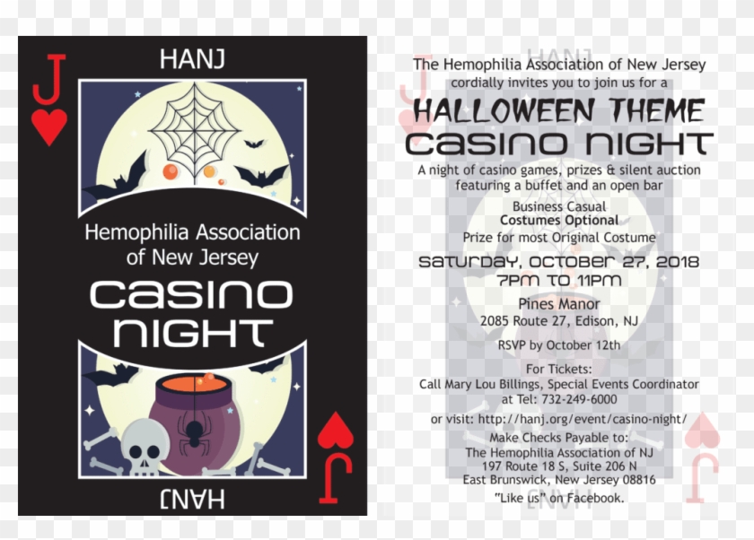 Casino Night - Poster Clipart #5004034