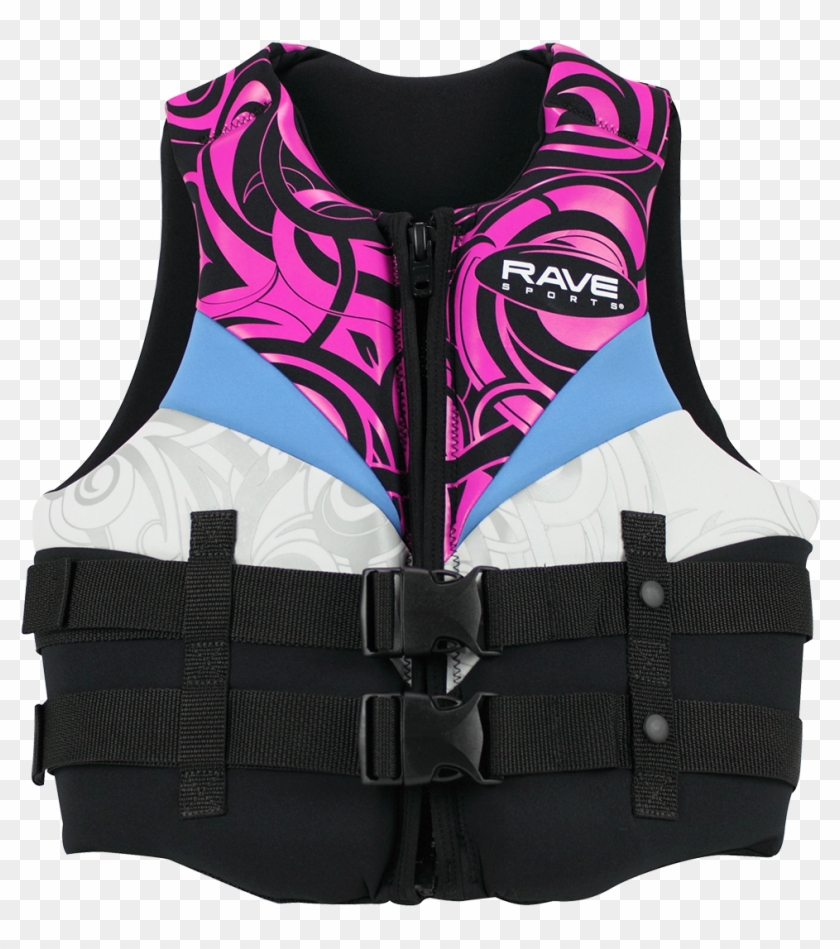 Rave Women's Neo Life Vest Clipart #5004530