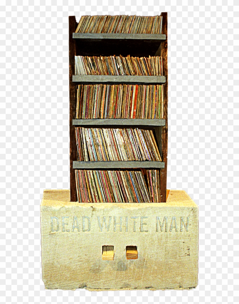 A Homage To A Vinyl Evangelist - Bookcase Clipart #5004694