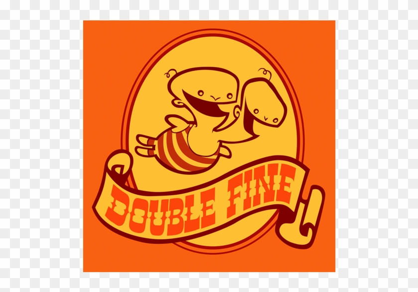 Double Fine Logo Clipart