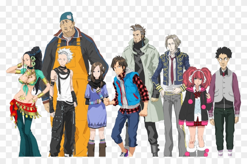 Franchise Festival - 9 Hours 9 Persons 9 Doors Cast Clipart #5005647