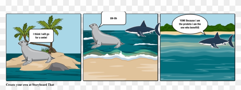Predator Prey - D Day Storyboard Clipart