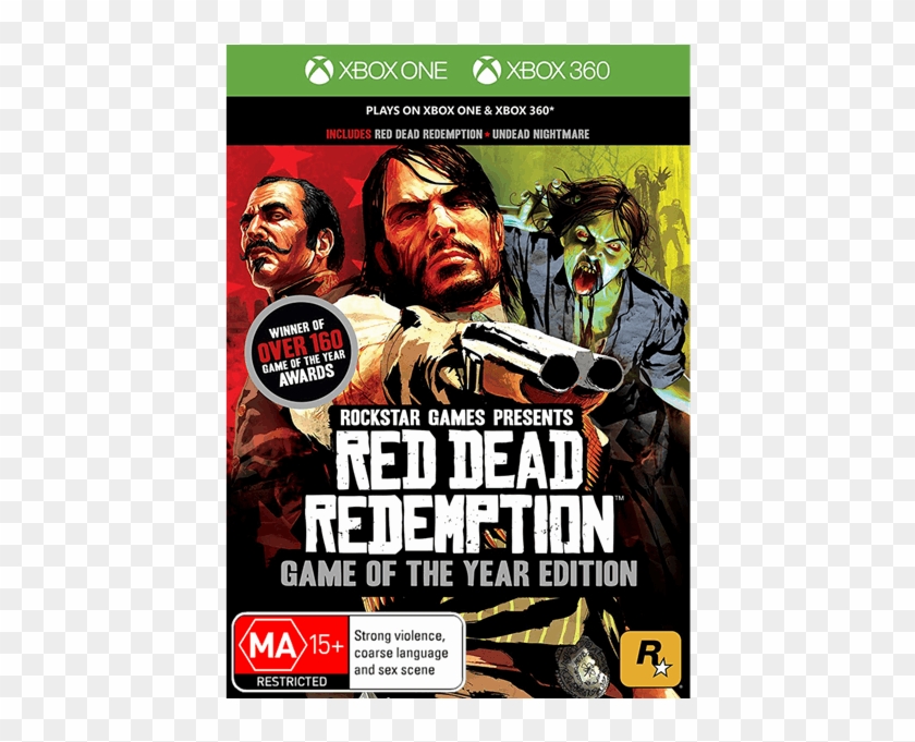 Red Dead Redemption - Red Dead Redemption Xbox 360 Xbox One Clipart #5005941