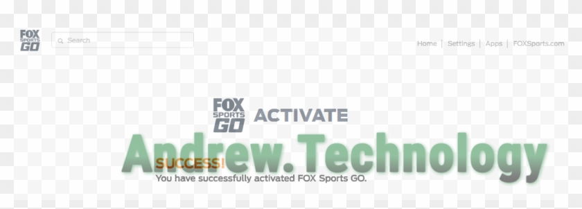 Fox Sports Go Succes - Graphic Design Clipart #5006452