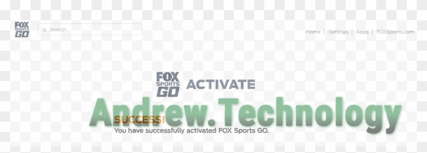 Fox Sports Go Succes - Graphic Design Clipart