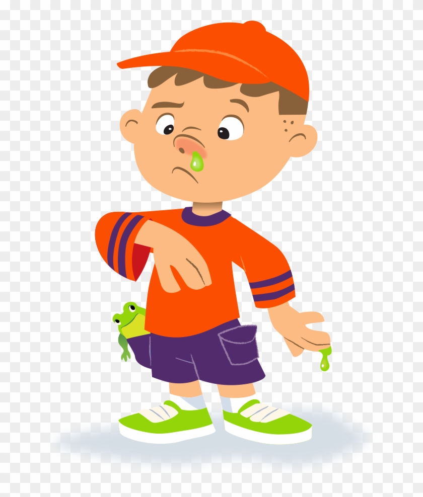 Boy Oh Boy, What A Boy Scotty Is A Rough & Tumble Little - Dont Pick Your Nose Cartoon Clipart