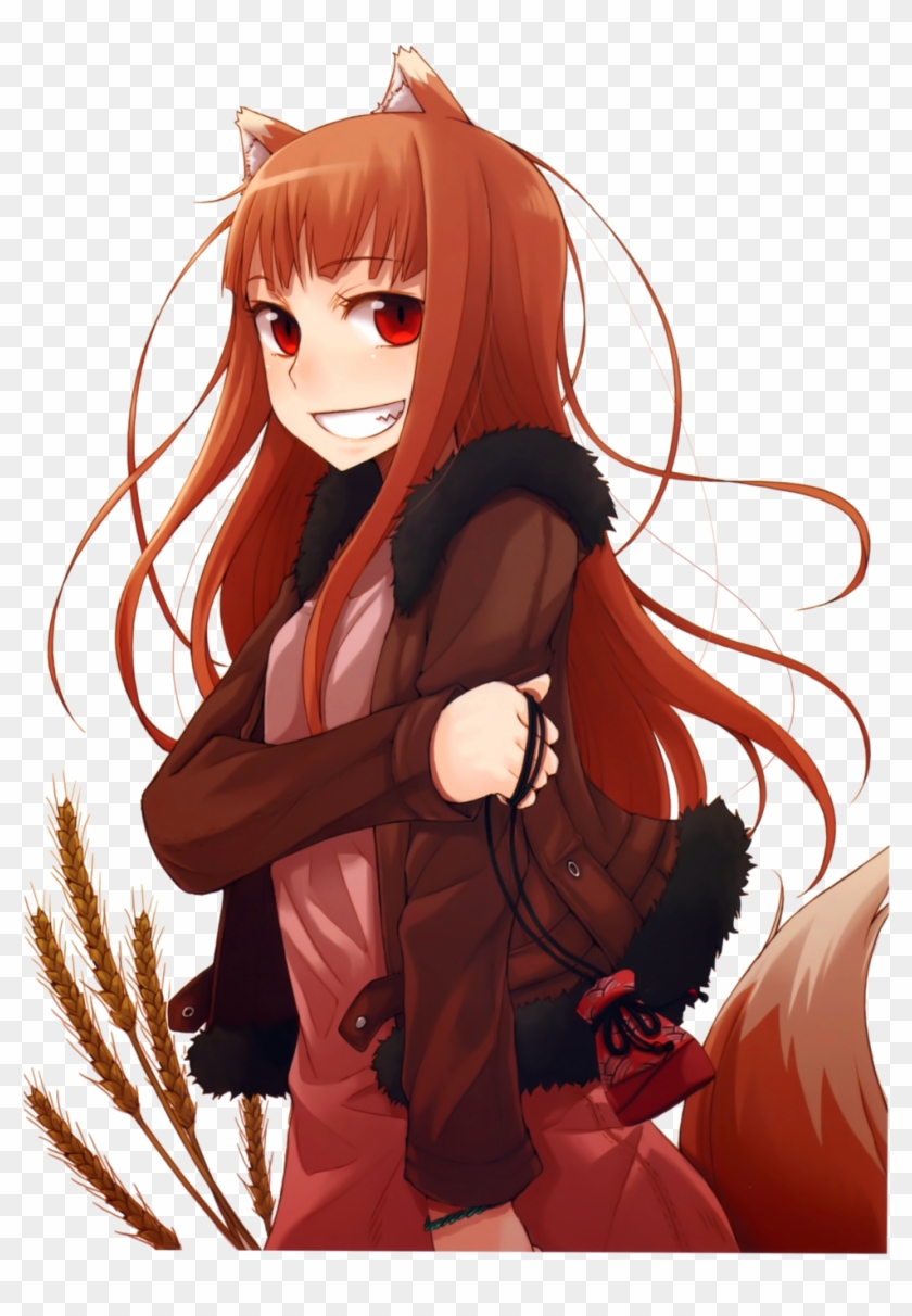 Horo The Cute Wolf - Spice And Wolf Holo Art Clipart #5006670