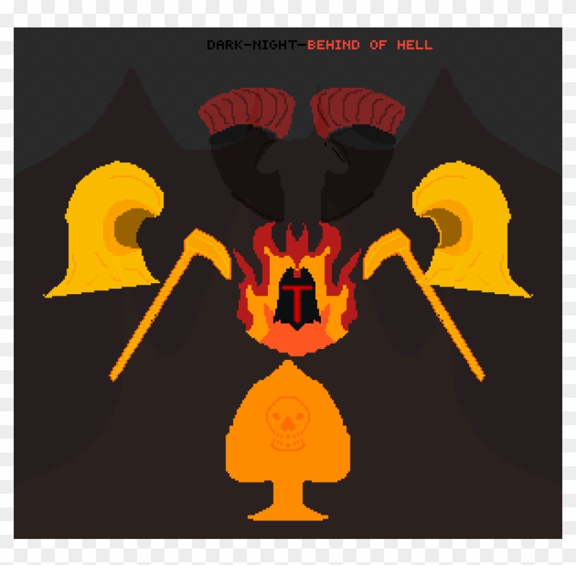 The Dark Night - Illustration Clipart