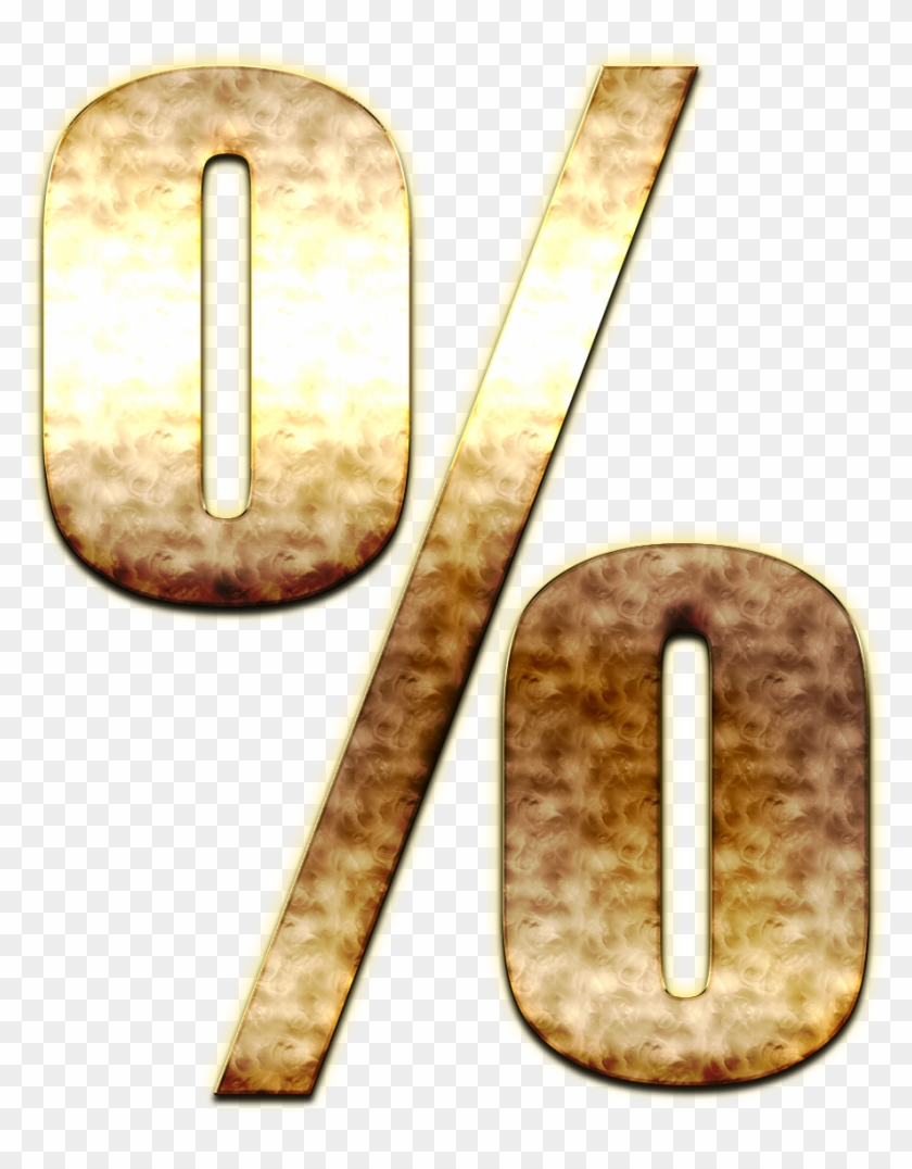 Percent Png Transparent Image - Wood Clipart