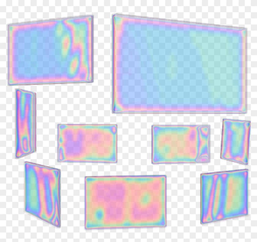 Holographic Glass Screen Clipart