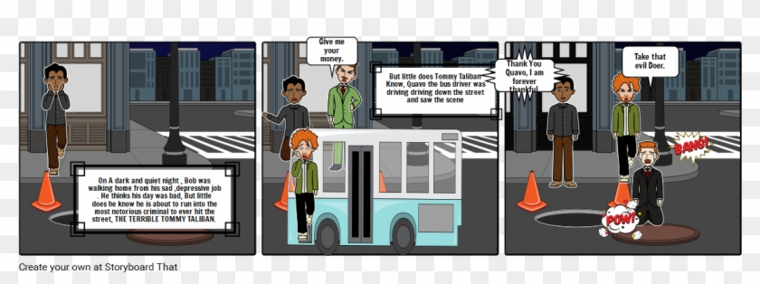 A Dark Night On The Street - Cartoon Clipart #5007623