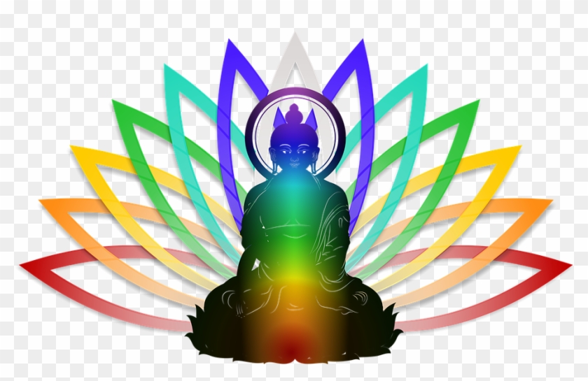 Buddha Lotus Harmony Peace Spiritual People - Paz Espiritual Clipart #5008064