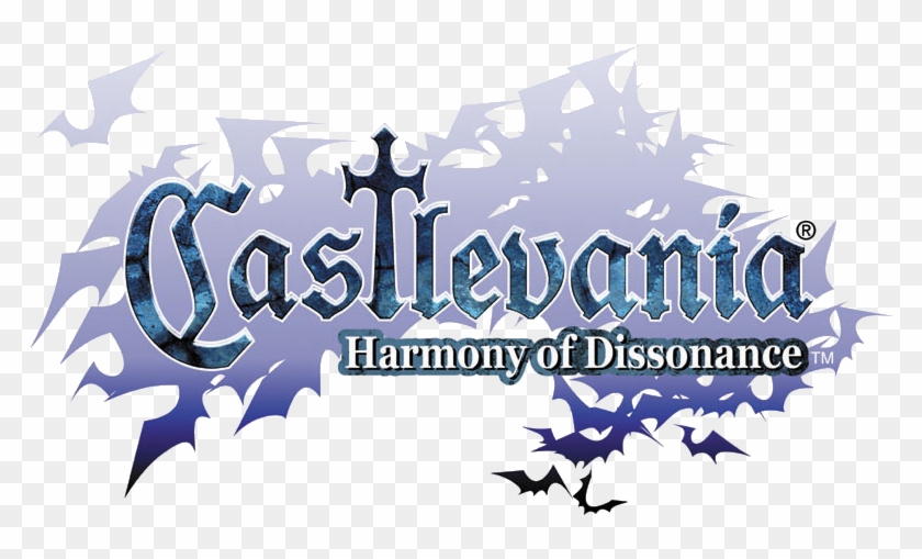 Castlevania Harmony Of Dissonance Logo - Castlevania Harmony Of Dissonance Png Clipart #5008108