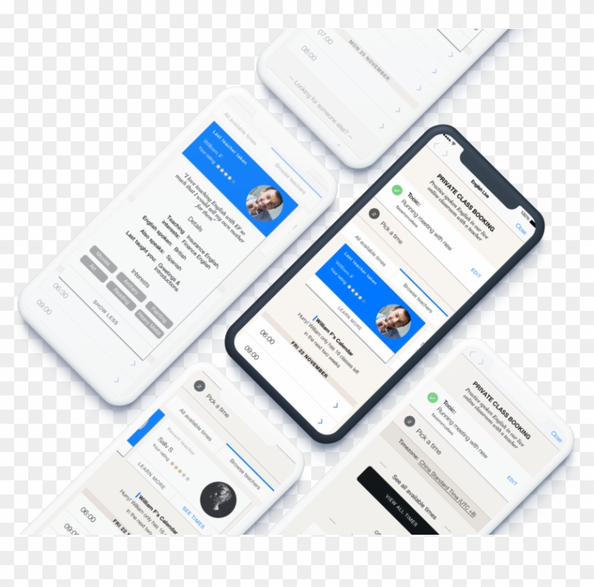 Teacherprofilemobile - Handyman App Ui Ux Clipart #5008210
