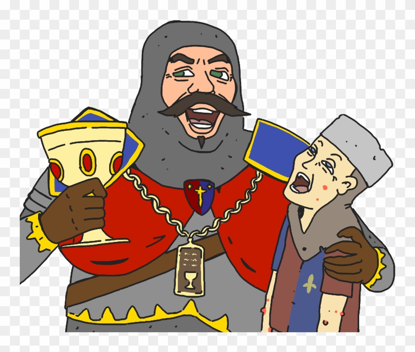 And His Peasant , - Bretonnia Art Clipart