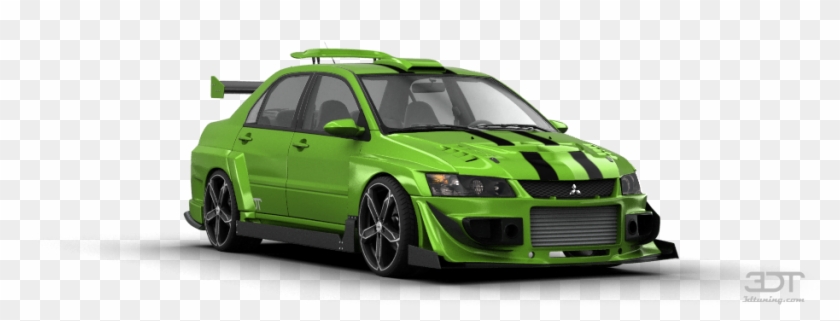 Mitsubishi Lancer Evo Ix Sedan 2006 Tuning - Mitsubishi Lancer 9 3dt Png Clipart #5008657