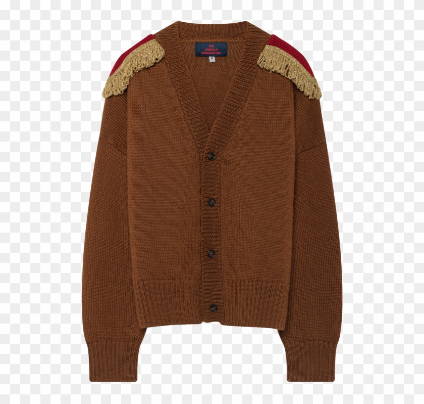 The Animals Observatory Peasant Kids Cardigan - Cardigan Clipart #5009100