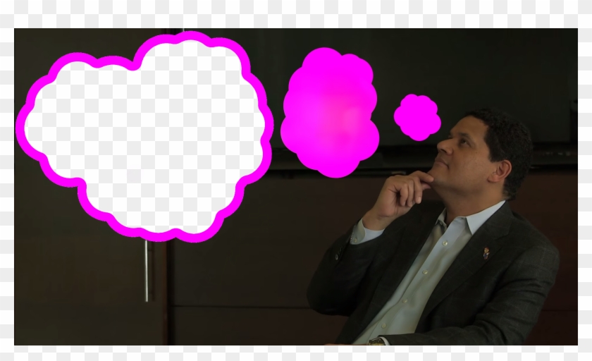 Shitpostbot - Reggie Fils Aime Thinking Clipart #5009802