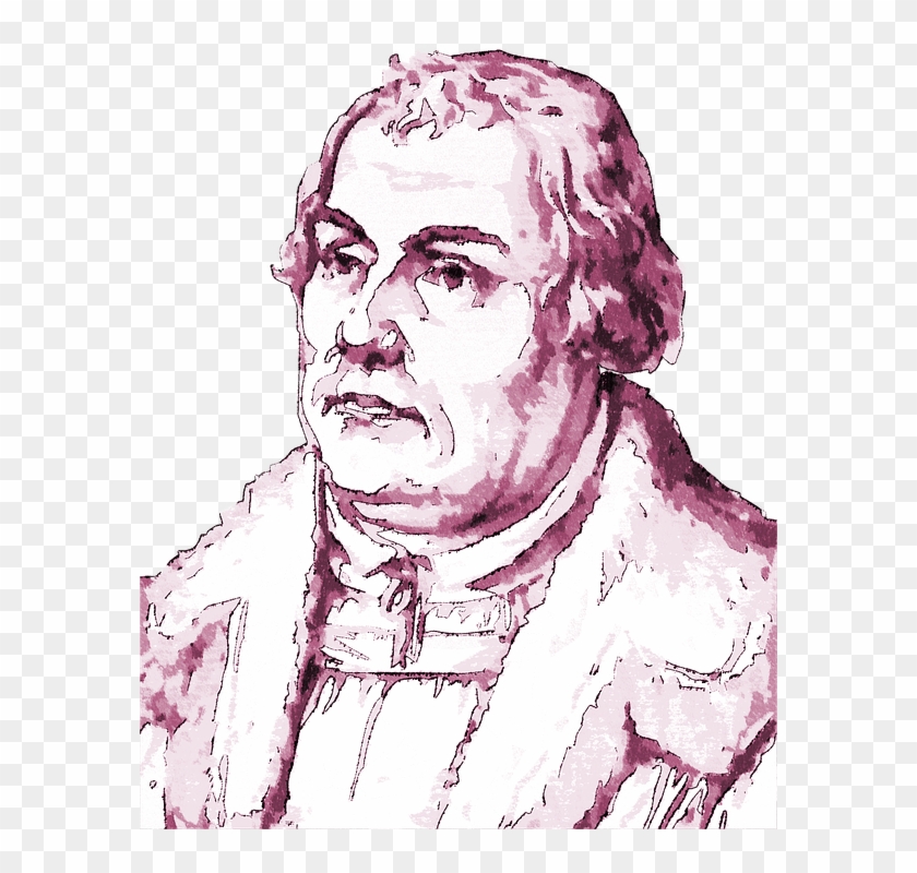 Luther, Martin, Reformation, Protestant, Church - Martin Luther Clipart #5009997