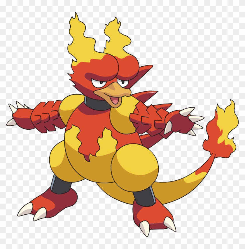 Pokemon Shiny Magmar Is A Fictional Character Of Humans - Pokemon Magmar Clipart #5010065