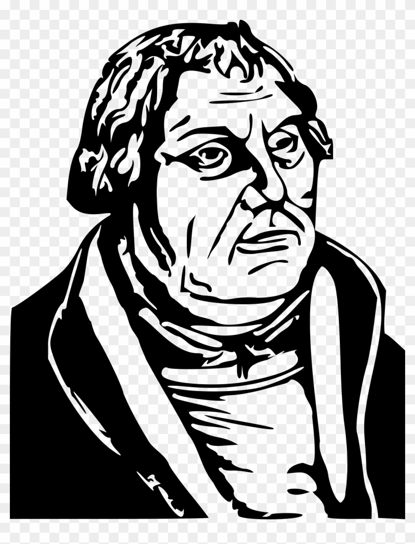 Clip Art Free Big Image Png - Martin Luther Clip Transparent Png #5010151