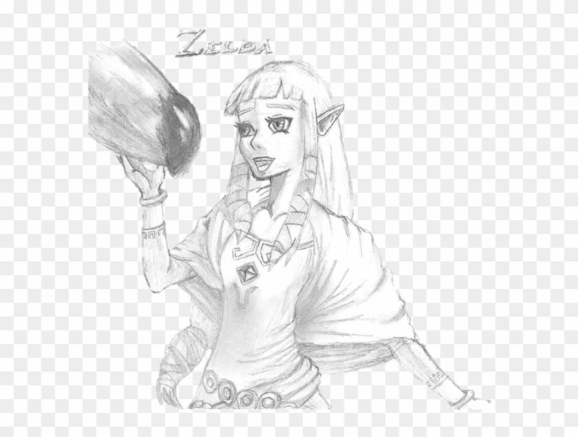 Some Skyward Sword Fan Art Has Arisen Recently From - Illustration Clipart