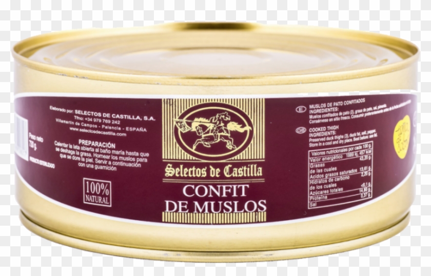 Muslos De Pato Confitados Interlace - Selectos De Castilla Clipart