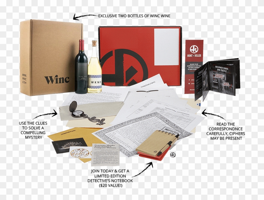 Hunt A Killer Box Clipart
