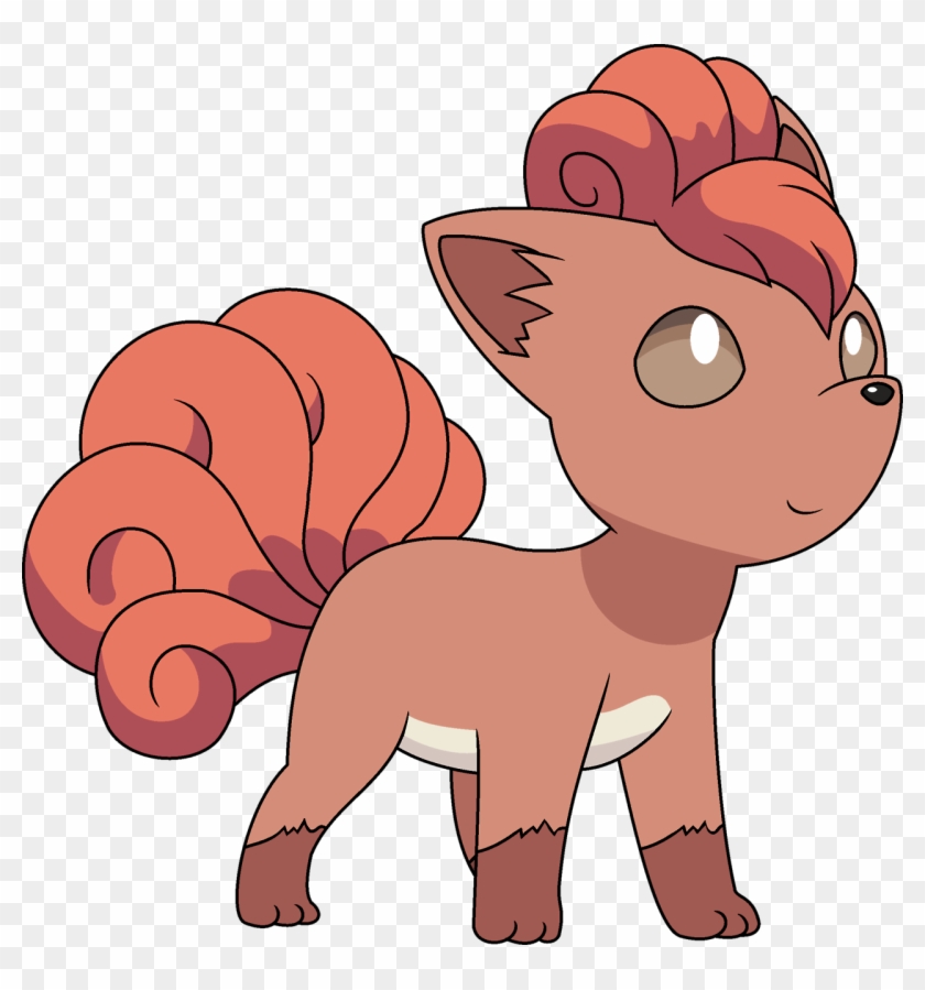 Pokemon Pokemon Vulpix Vulpix Kanto Pokemon Fire Type - Pokémon Vulpix De Kanto Clipart