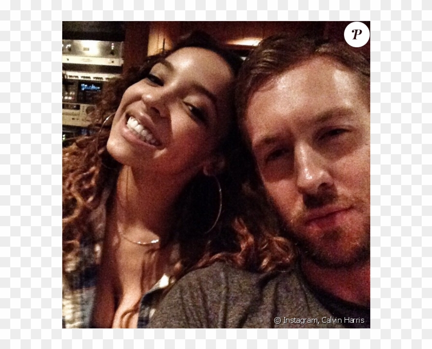 Calvin Harris Et Tinashe En Studio - Calvin Harris And Girlfriend 2017 Clipart #5010954