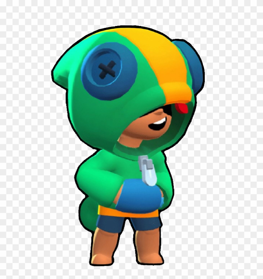 Brawlstars Leon From Brawl Stars Clipart 5011651 Pikpng - fan art spike brawl stars