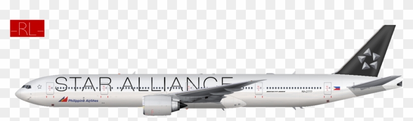 Pal B77w Star Alliance - Thai A 330 Star Alliance Clipart