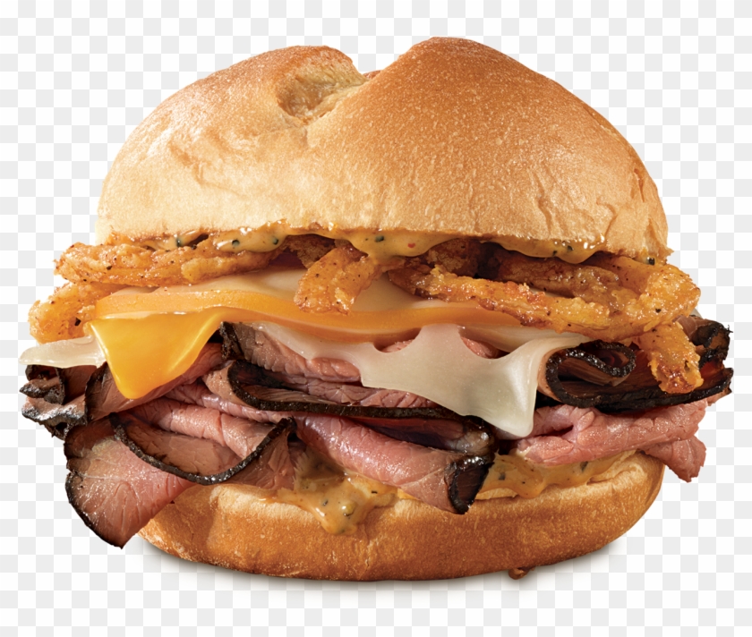 Three Cheese Steak - Arby's Three Cheese Steak Sandwich Clipart #5012049