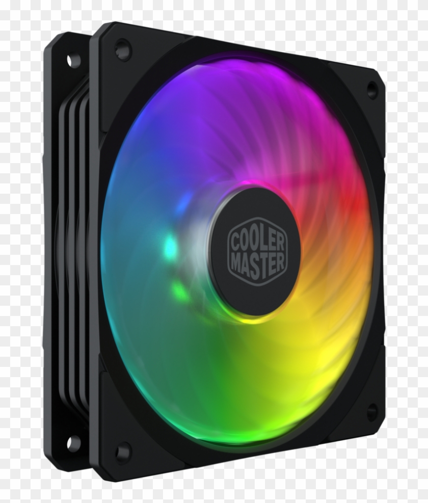 Cooler Master Launches Square Fan Series Of Pc Fans - Cooler Master Sf120r Clipart #5012728