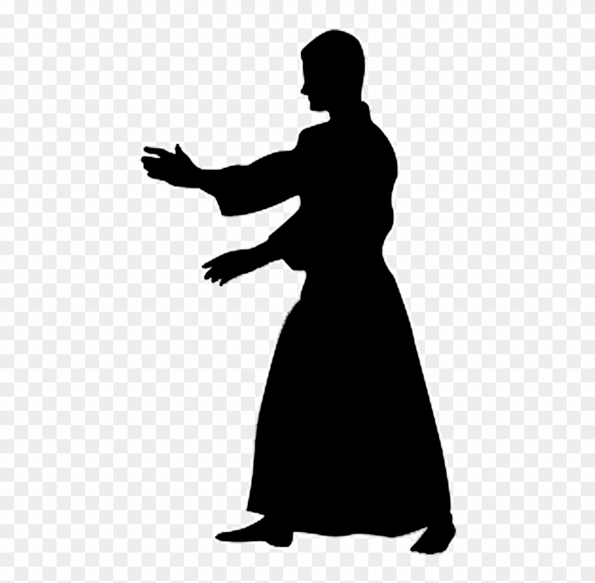 Aikido Png - Silhouette Aikido Clipart