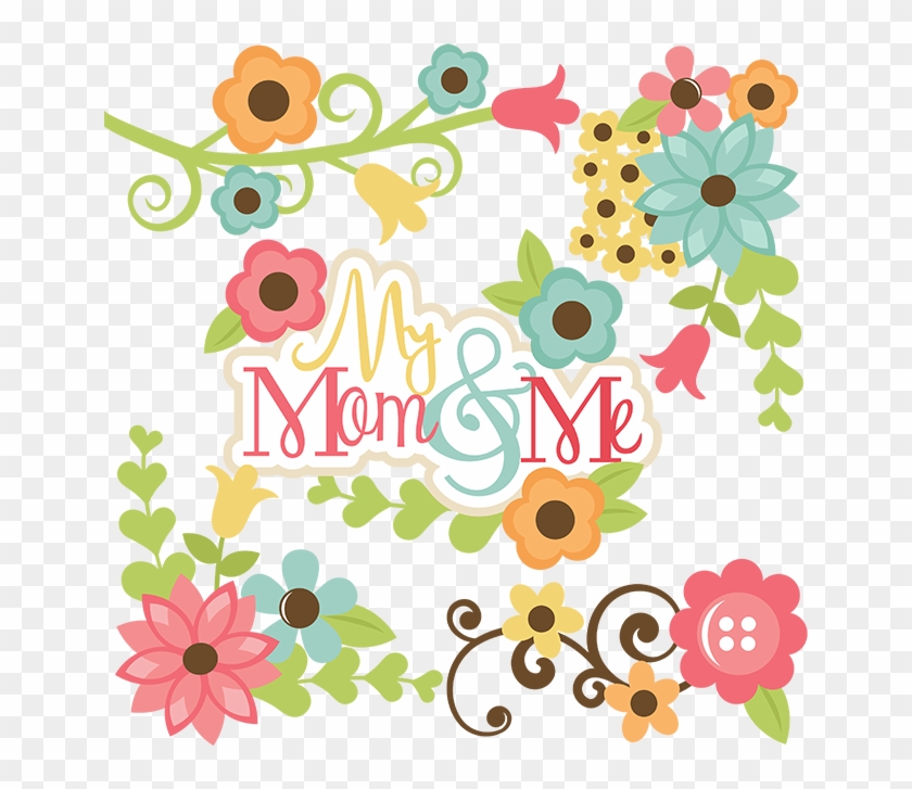 My Mom & Me Svg Files For Scrapbooking Mom And Daughter - Mommy And Me Clipart - Png Download #5013332