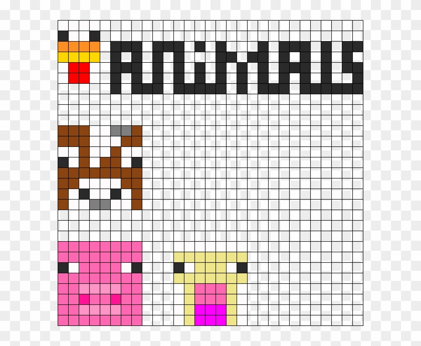 Minecraft Animal Faces Clipart