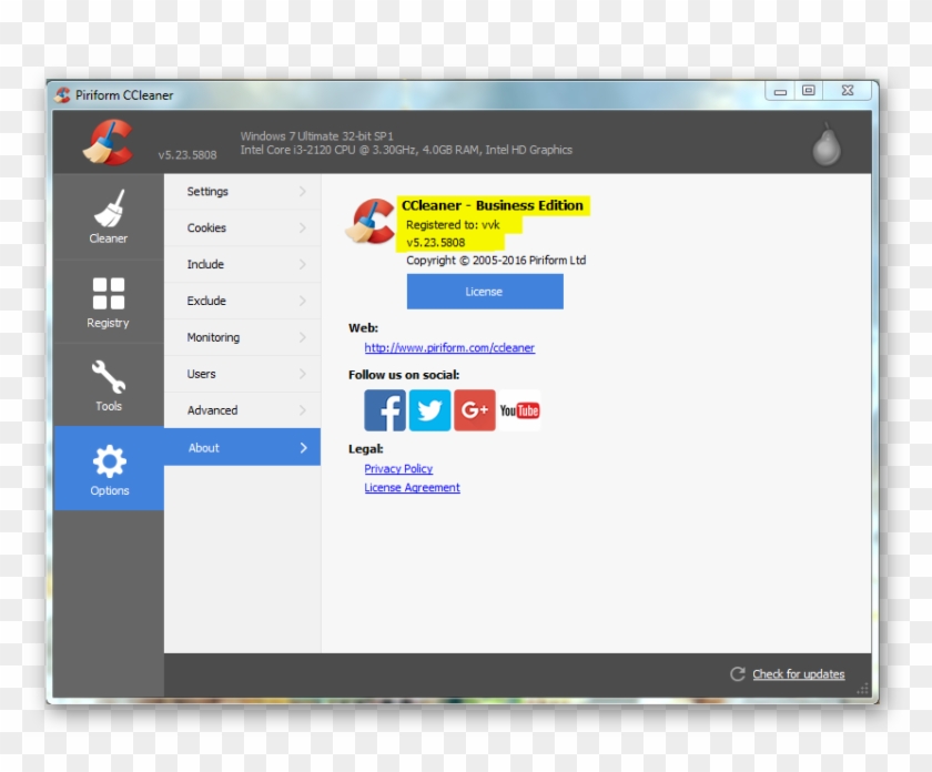 What's New - License Key Ccleaner Professional Plus Serial Clipart