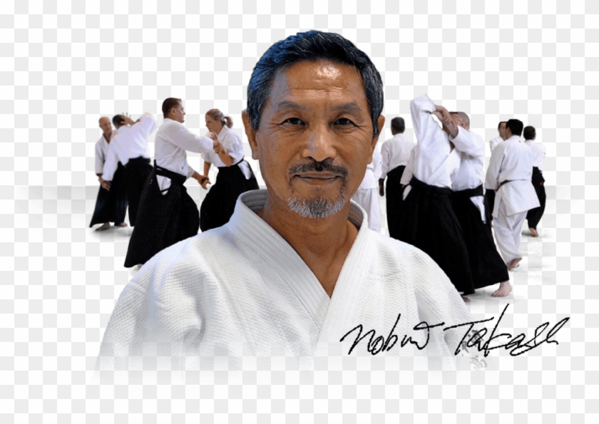 Takase Sensei - New Zealand Aikido Clipart #5013697