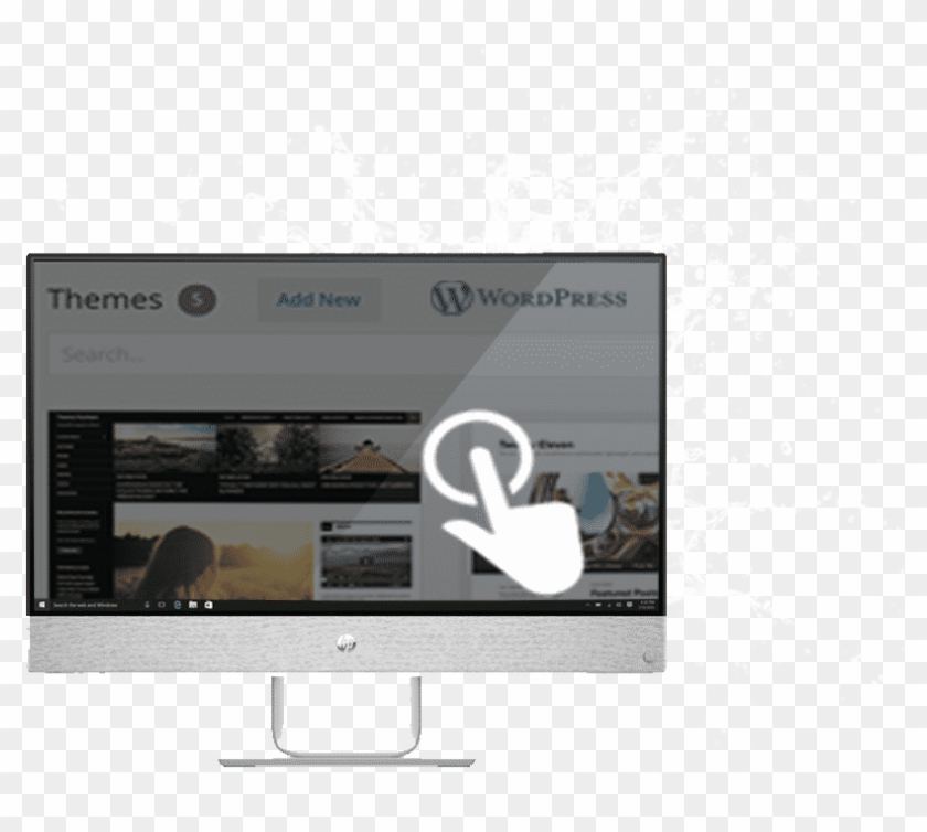 Hp All In One Pc - Wordpress Clipart