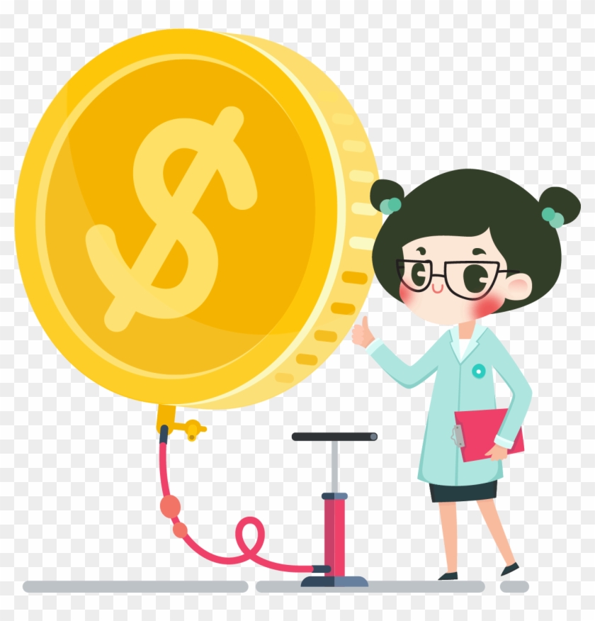 Low Salary Not Sure How Much Salary You Should Request - Cartoon Clipart