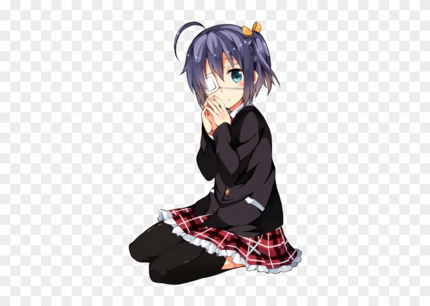 Takanashi Rikka Render By Billchong-d5ov6at - Rikka Takanashi Sitting Clipart #5014027