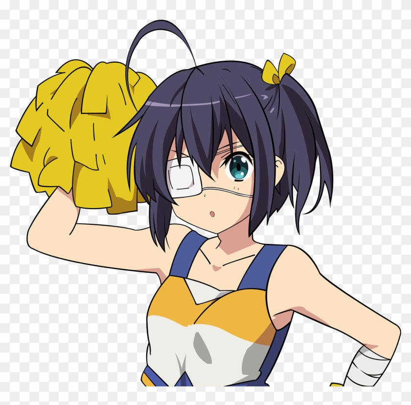 Daily Rikka - Anime Cheerleader Gif Png Clipart #5014168