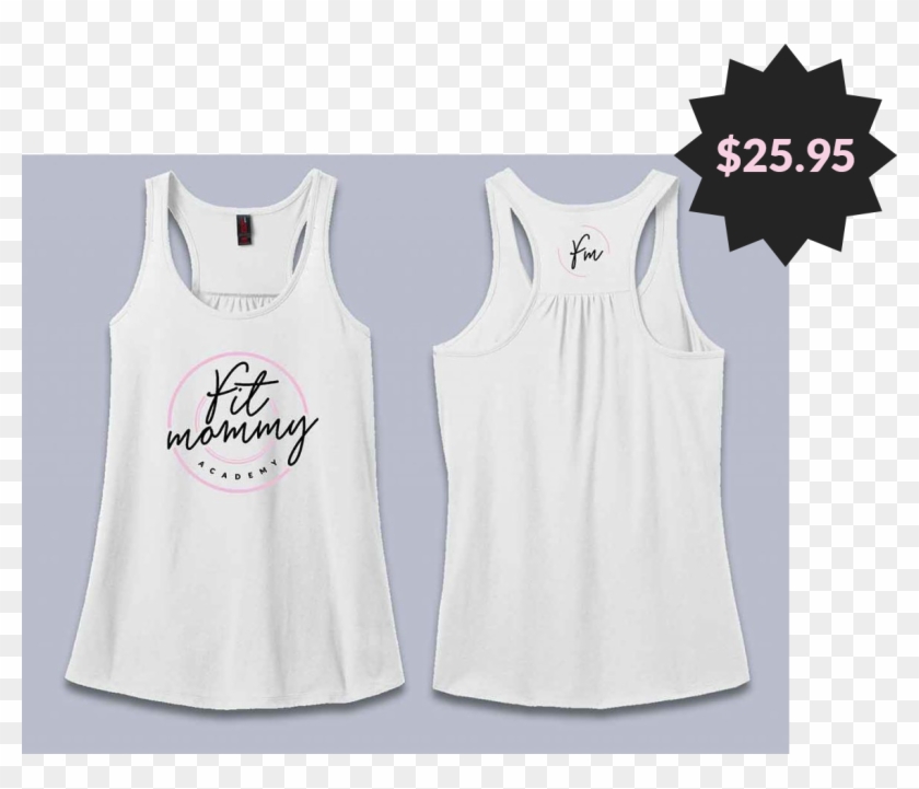 Fit Mommy Academy Tank - Active Tank Clipart #5014169