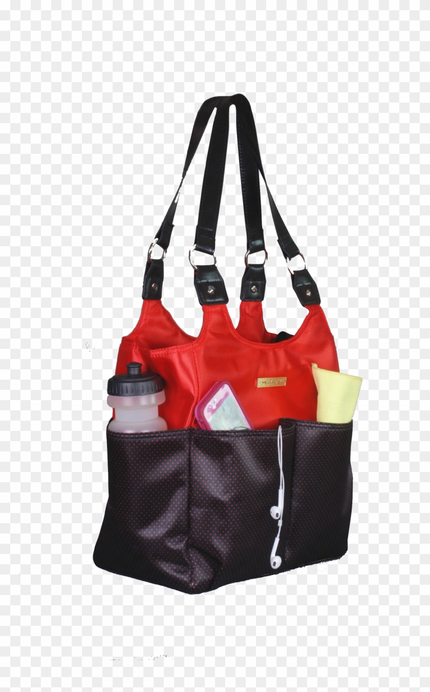 Download A Pretty Gym Bag With Tons Of Storage 11 Total Pockets Shoulder Bag Clipart Png