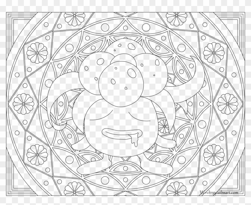 Coloring Pages - Cubone Pokemon Colouring Pages For Adults Clipart