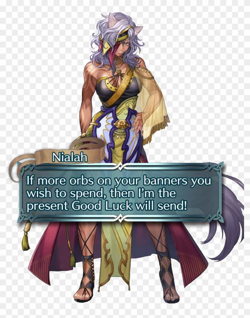 Careful With Those Pity Rates Too - Nailah Fire Emblem Heroes Clipart