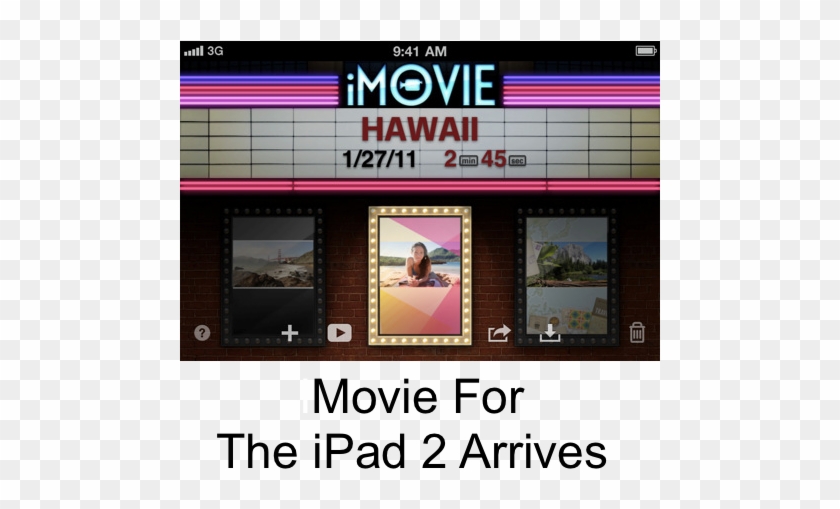 Imovie For Ipad Clipart
