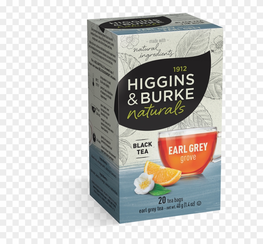 Higgins & Burke Earl Grey Grove Black Tea 20's - Higgins And Burke Orange Pekoe Clipart #5015649